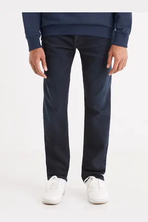 Celio Tmavě modré pánské straight fit džíny C15