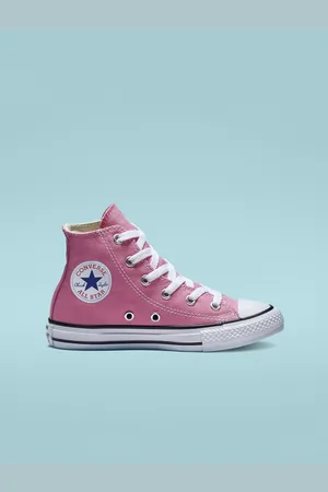 Converse Růžové holčičí kotníkové tenisky Chuck Taylor All Star