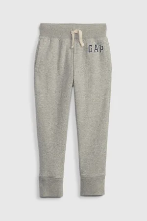 GAP Šedé klučičí tepláky french terry logo
