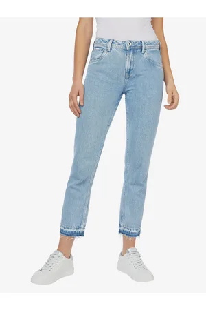Pepe Jeans Světle modré dámské zkrácené slim fit džíny Violet