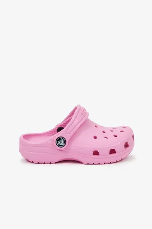 Crocs Růžové holčičí pantofle