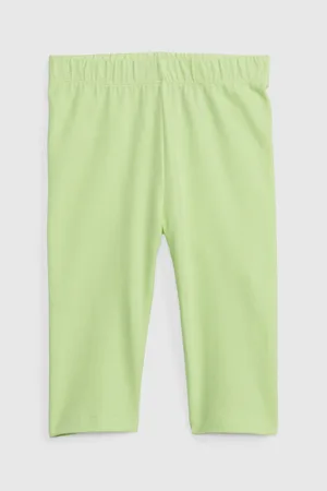 GAP Zelené holčičí legíny organic capri