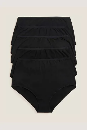 Marks & Spencer Kalhotky do pasu z bavlny a modalu, bez viditelných lemů, balení 5 ks