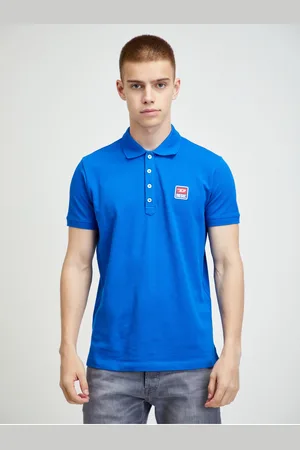 Diesel Modré pánské polo tričko Kal