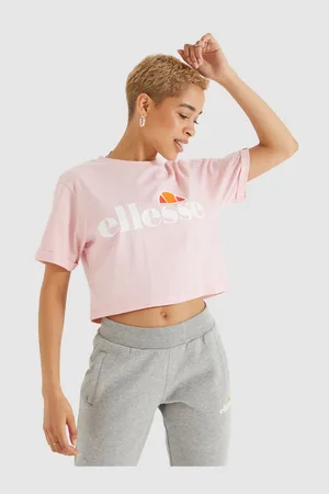 Ellesse Světle růžový dámský crop top Alberta
