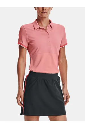 Under Armour Tričko UA Zinger Point SS Polo-PNK