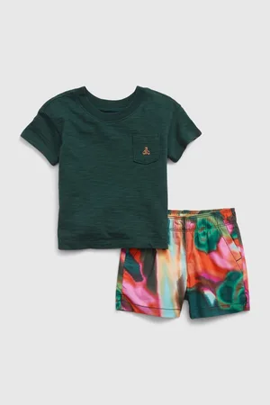 GAP Barevné baby set tričko a kraťasy Brannan