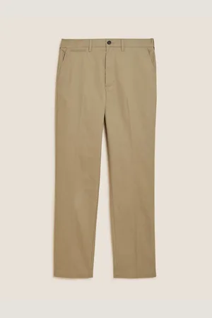 Marks & Spencer Béžové pánské super lehké chino kalhoty