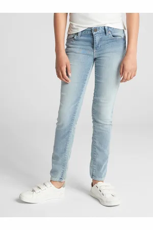 GAP Světle modré holčičí skinny fit džíny