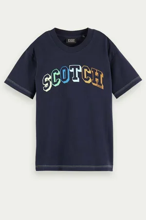 Scotch&Soda Tmavě modré klučičí tričko