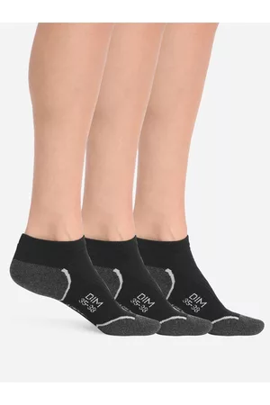 Dim Ženy Sportovní oblečení - Sada tří dámských sportovních ponožek v černé barvě SPORT IN-SHOE 3x
