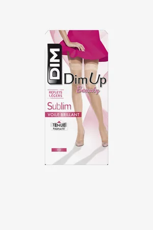 Dim Tělové dámské samodržící punčochy 15 DEN SUBLIM UP