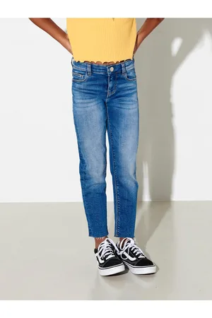 ONLY Modré holčičí straight fit džíny Emily