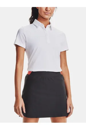Under Armour Bílé dámské polo tričko
