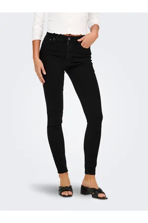 ONLY Černé skinny fit džíny Iconic