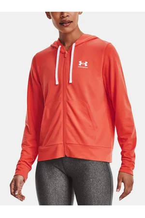 Under Armour Mikina Rival Terry FZ Hoodie-ORG