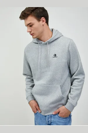 Converse Unisex žíhaná mikina s kapucí
