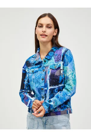 Orientique Dámská vzorovaná džínová bunda Jacket