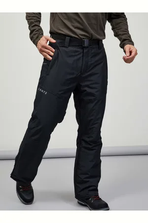 sam 73 Černé pánské lyžařské kalhoty Ord