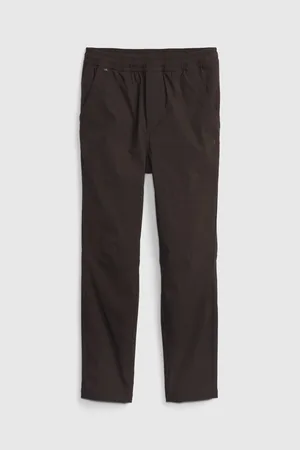 GAP Tmavě hnědé klučičí kalhoty
