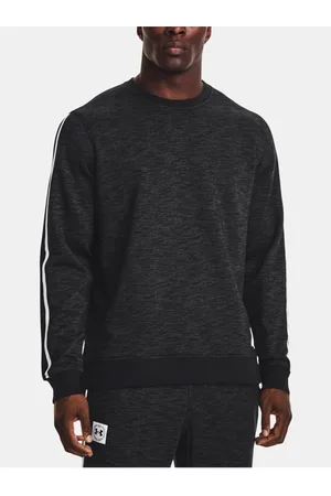 Under Armour Černá pánská mikina UA Essential Heritge Flc Crw