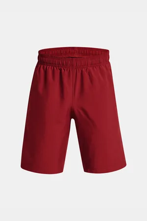Under Armour Červené sportovní kraťasy UA Woven Graphic Shorts
