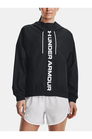 Under Armour Černá dámská bunda UA Rush Woven FZ Jacket