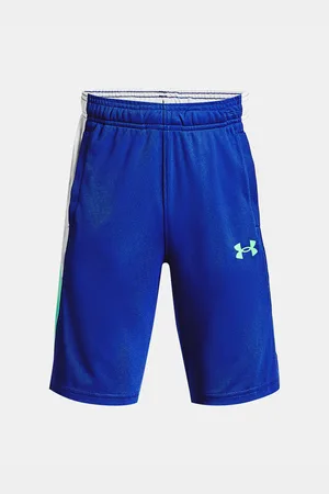 Under Armour Zeleno-modré klučičí kraťasy UA BASELINE SHORT MFO