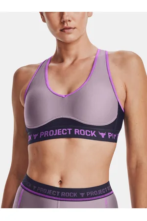 Under Armour Světle podprsenka UA Pjt Rck Crsbck Dsrpt Bra