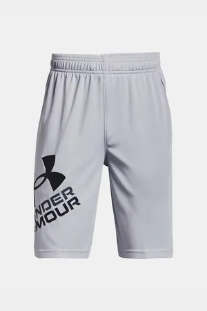Under Armour Světle šedé sportovní kraťasy Prototype 2.0 Logo Shorts