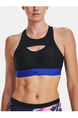 Under Armour Černá dámská sportovní podprsenka Infinity High Harness Bra