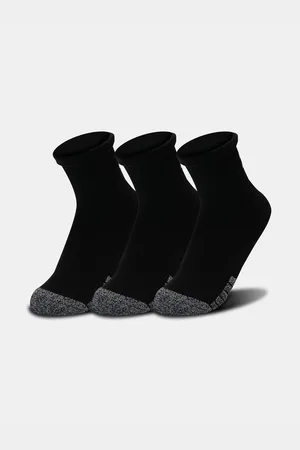 Under Armour Sada tří párů sportovních ponožek v černé barvě Heatgear