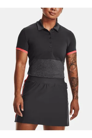 Under Armour Černé dámské sportovní polo tričko Zinger Point