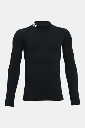 Under Armour Černé sportovní tričko CG Armour Mock LS
