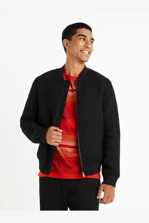 Celio Černý pánský bomber Cubeauty
