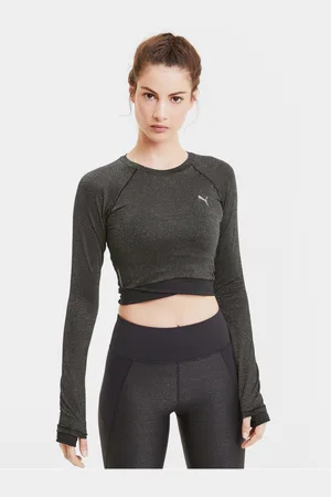 PUMA Studio Metallic Crop top