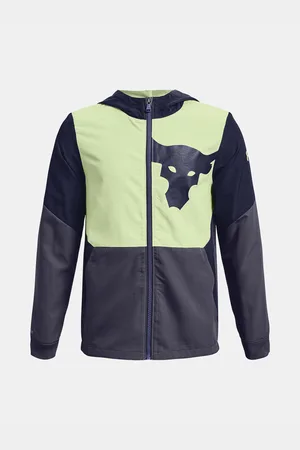 Under Armour Tmavě klučičí bunda UA Project Rock Legacy Jkt