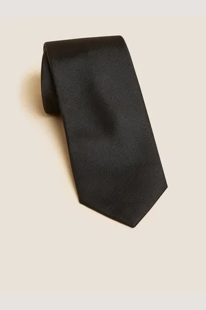 Marks & Spencer Černá pánská kravata