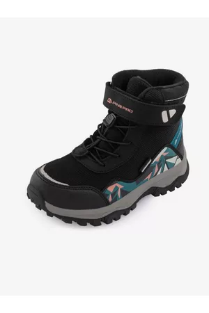 Alpine Černé dětské zimní kotníkové boty Colemo
