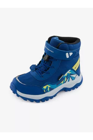 Alpine Modré dětské zimní kotníkové boty Colemo