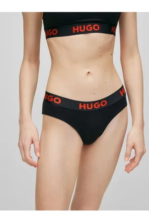 HUGO BOSS Černé dámské kalhotky