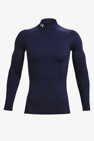 Under Armour Tmavě modré sportovní tričko CG Armour Comp Mock