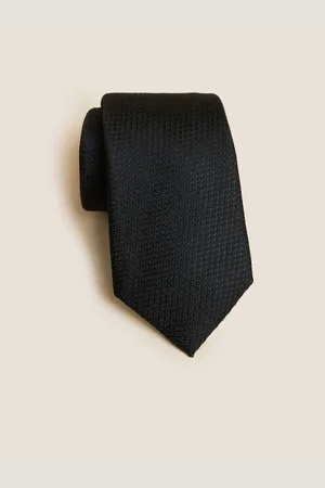 Marks & Spencer Černá pánská kravata