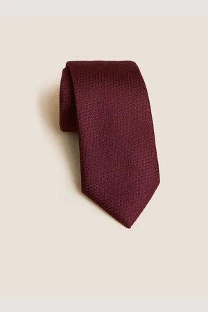 Marks & Spencer Pánská kravata ze 100% hedvábí s texturou
