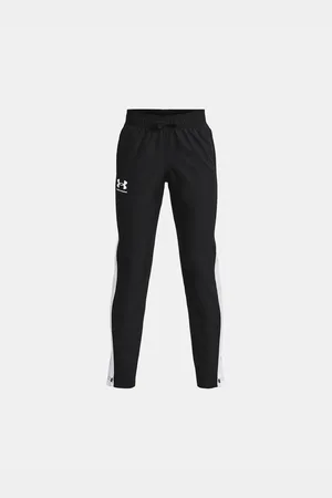 Under Armour Černé klučičí sportovní kalhoty UA Storm Sportstyle