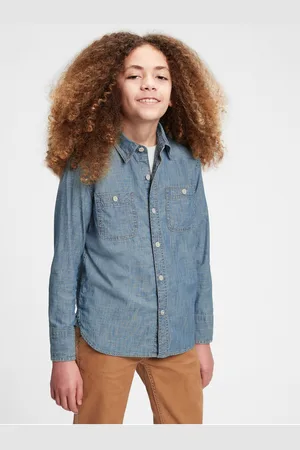 GAP Klučičí košile hambray carpenter shirt