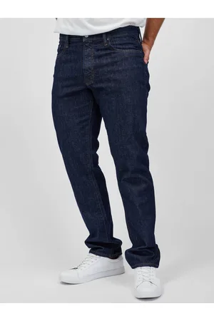 GAP Tmavě modré pánské džíny straight Flex a Washwell