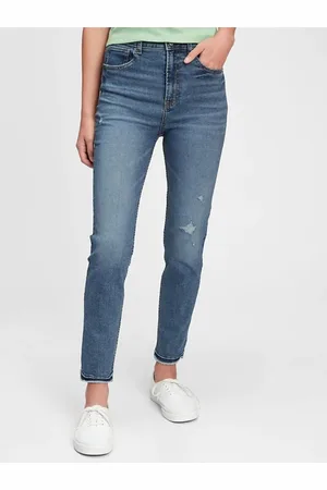 GAP Modré holčičí skinny fit džíny