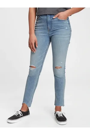 GAP Modré holčičí skinny fit džíny