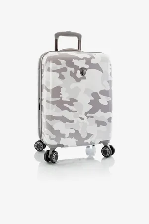 Heys Bílý cestovní kufr White Camo S